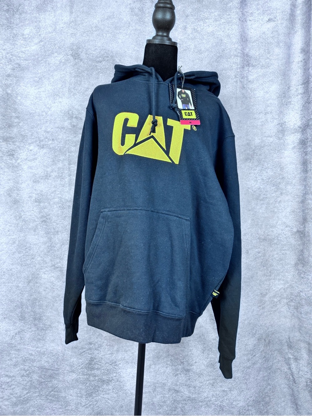 Caterpillar Medium Black Hoodie with tags